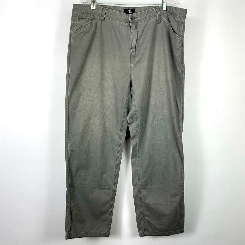 Calvin Klein Gray Khakis Men’s Size 40x32